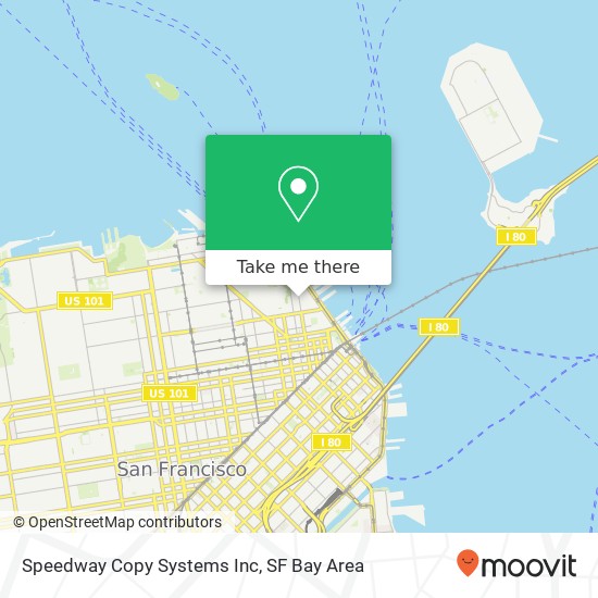 Mapa de Speedway Copy Systems Inc