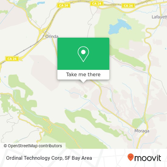 Mapa de Ordinal Technology Corp