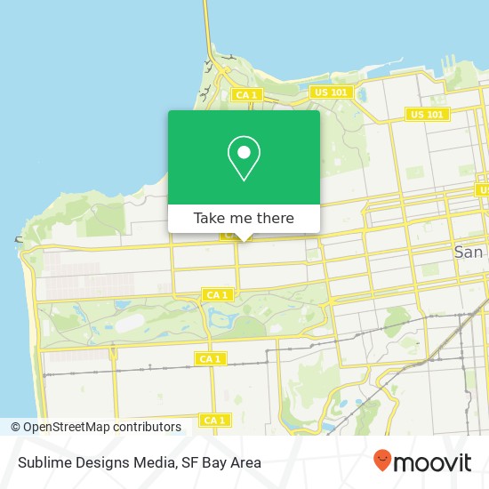 Sublime Designs Media map