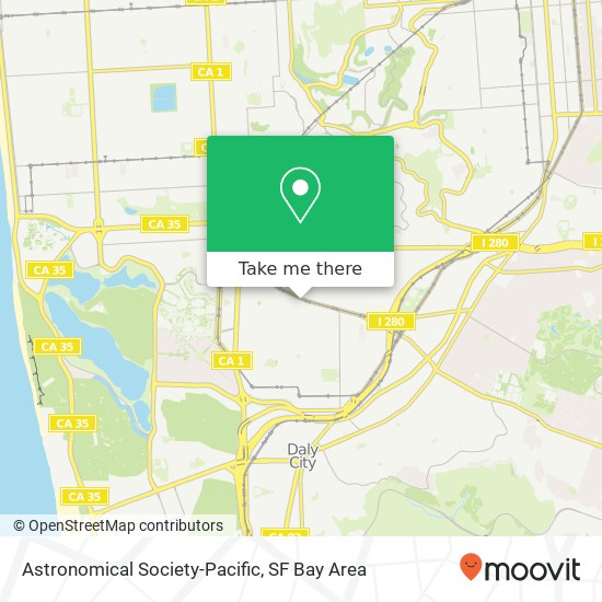 Astronomical Society-Pacific map