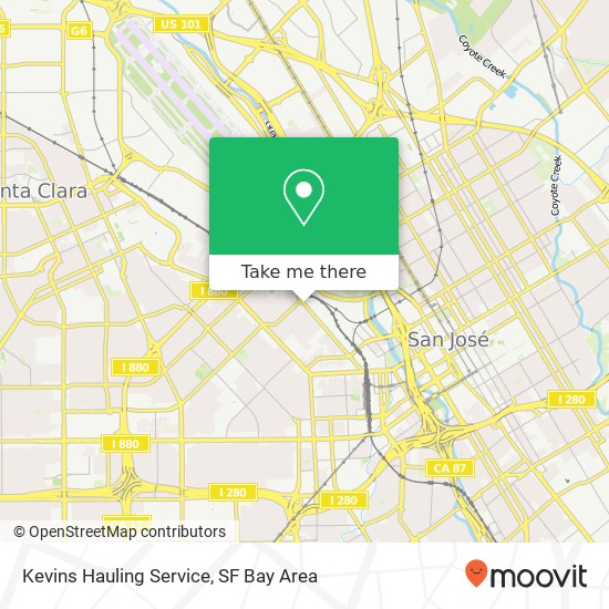 Kevins Hauling Service map