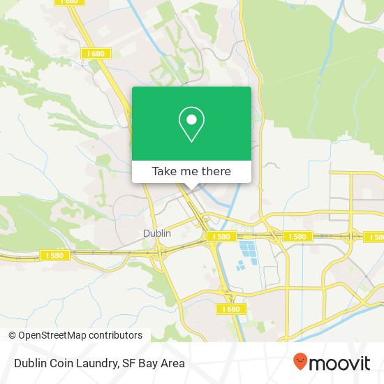 Mapa de Dublin Coin Laundry