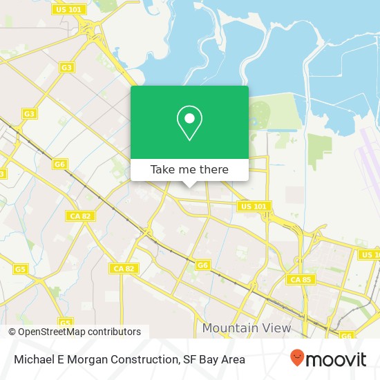 Mapa de Michael E Morgan Construction