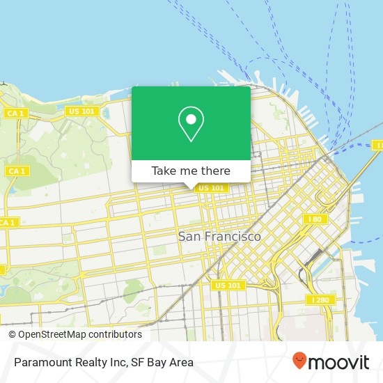 Mapa de Paramount Realty Inc