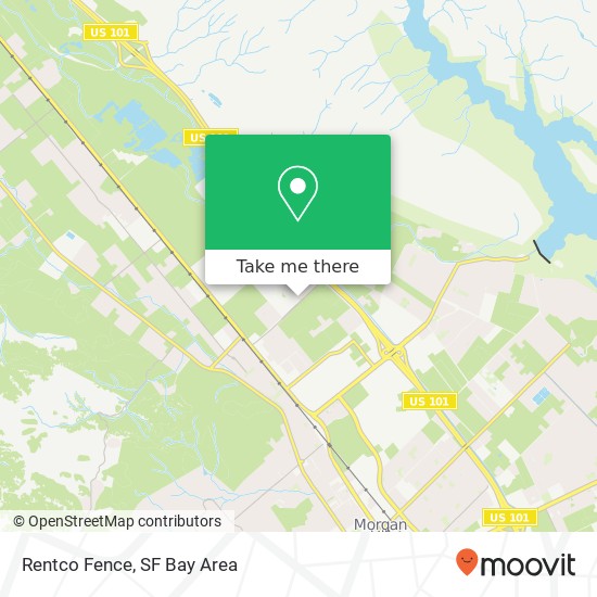 Rentco Fence map