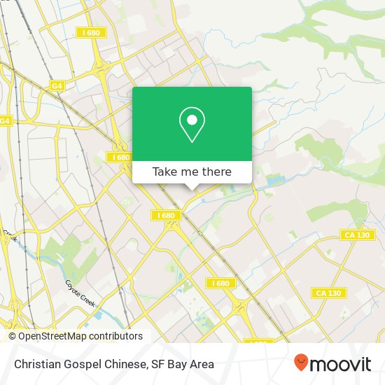 Christian Gospel Chinese map