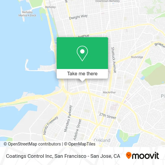 Mapa de Coatings Control Inc