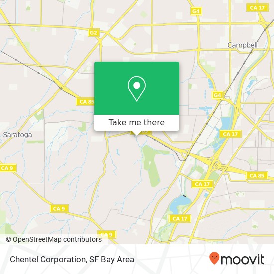 Chentel Corporation map