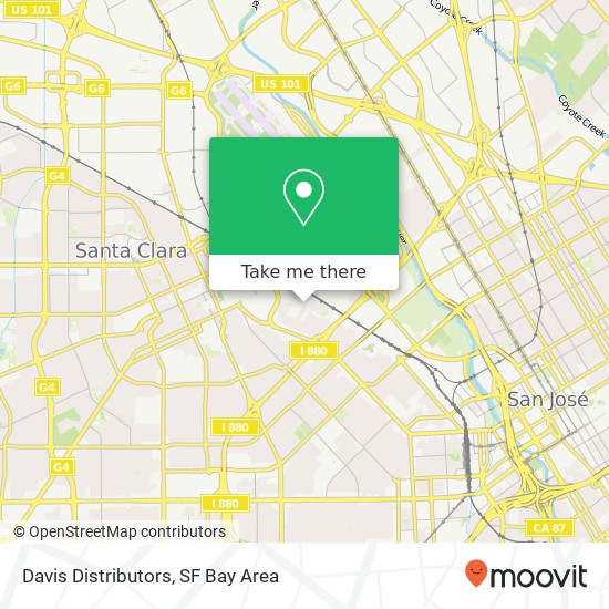 Davis Distributors map