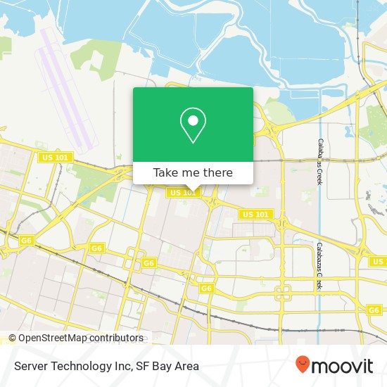 Server Technology Inc map