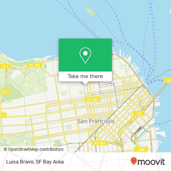 Mapa de Luisa Bravo