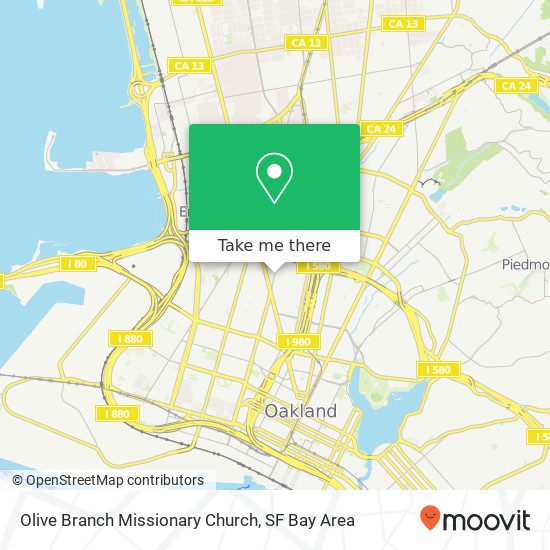 Olive Branch Missionary Church map