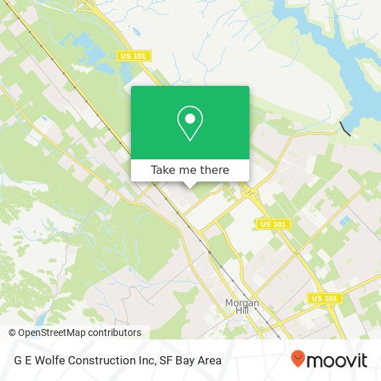 Mapa de G E Wolfe Construction Inc