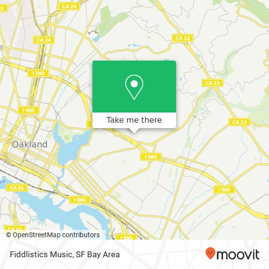 Mapa de Fiddlistics Music