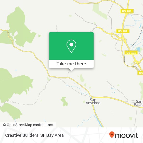 Creative Builders map