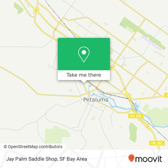 Mapa de Jay Palm Saddle Shop