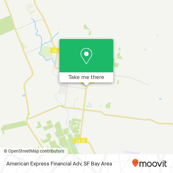 Mapa de American Express Financial Adv