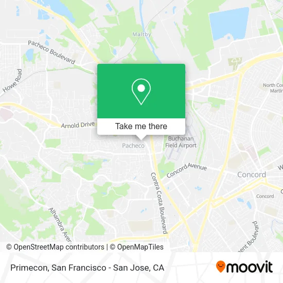 Mapa de Primecon