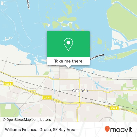 Williams Financial Group map