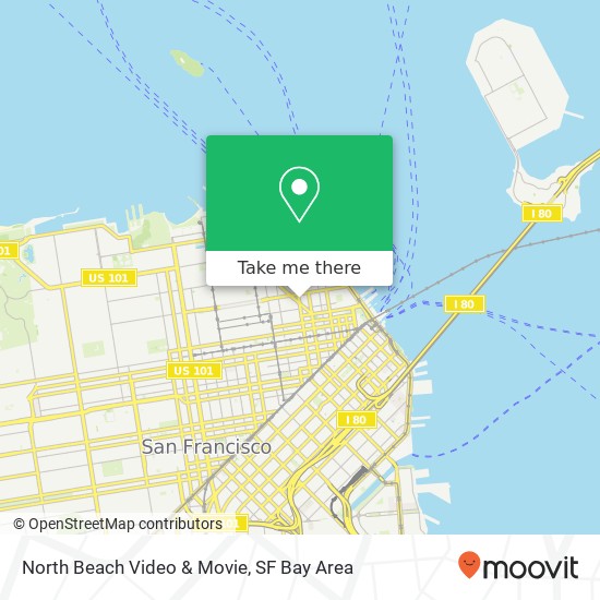 North Beach Video & Movie map