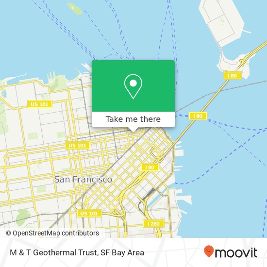 M & T Geothermal Trust map