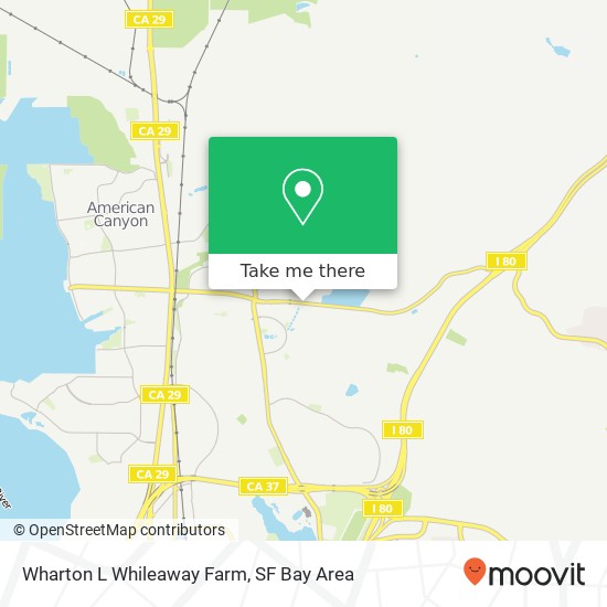 Mapa de Wharton L Whileaway Farm