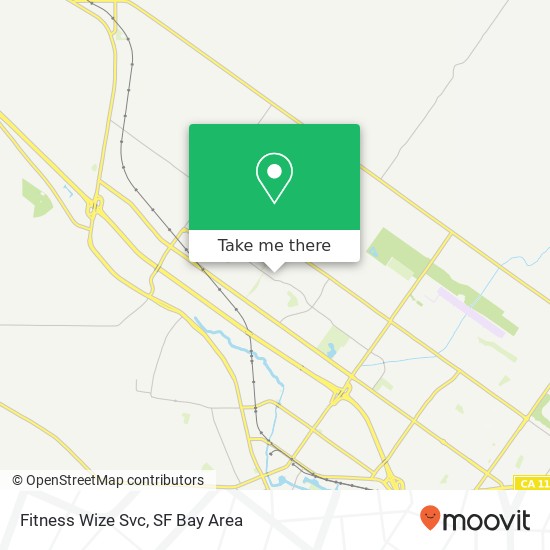 Fitness Wize Svc map