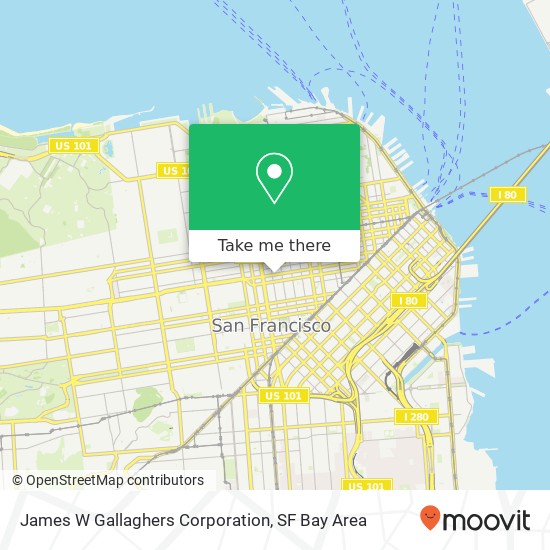 James W Gallaghers Corporation map