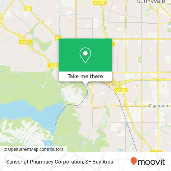 Sunscript Pharmacy Corporation map