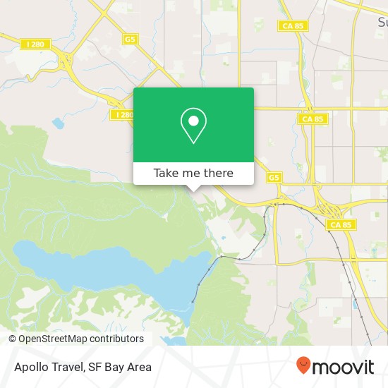 Apollo Travel map