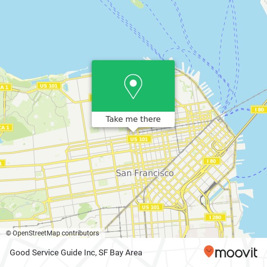 Good Service Guide Inc map