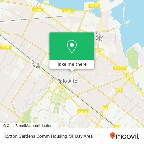 Lytton Gardens Comm Housing map