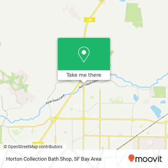 Horton Collection Bath Shop map