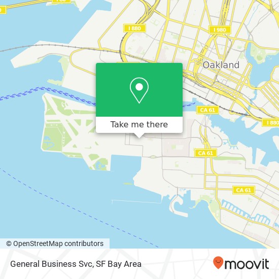 General Business Svc map
