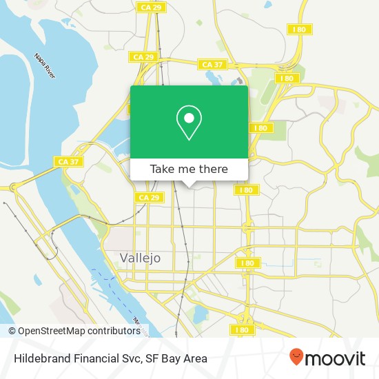 Hildebrand Financial Svc map