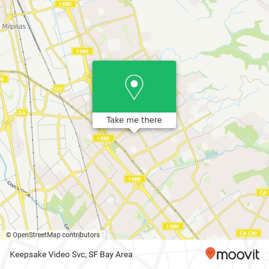 Keepsake Video Svc map