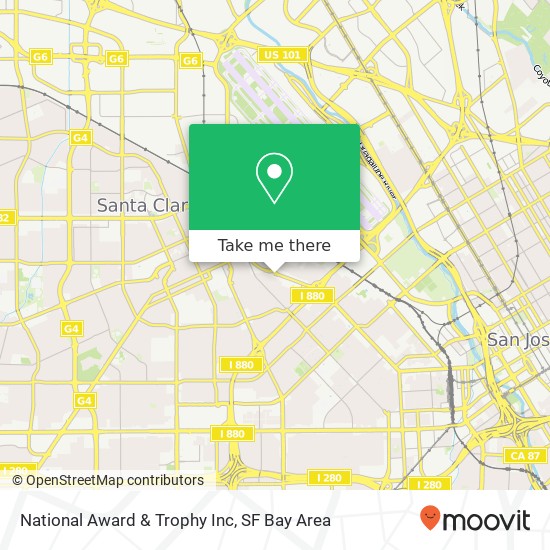 Mapa de National Award & Trophy Inc