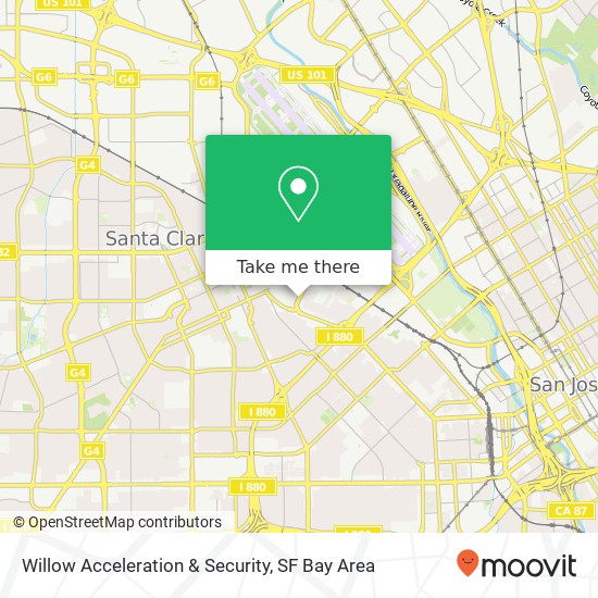 Mapa de Willow Acceleration & Security