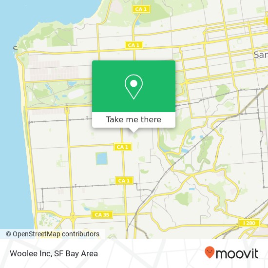 Woolee Inc map