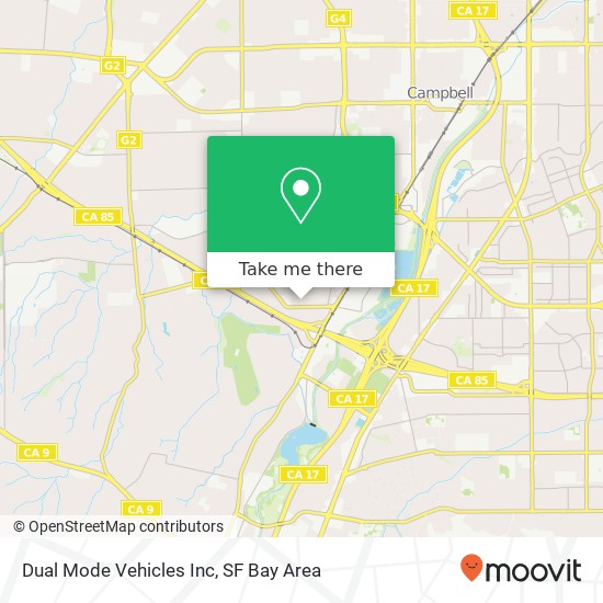 Mapa de Dual Mode Vehicles Inc