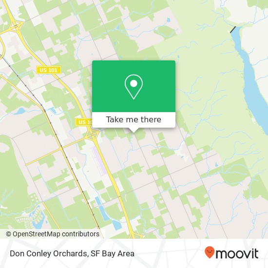 Mapa de Don Conley Orchards
