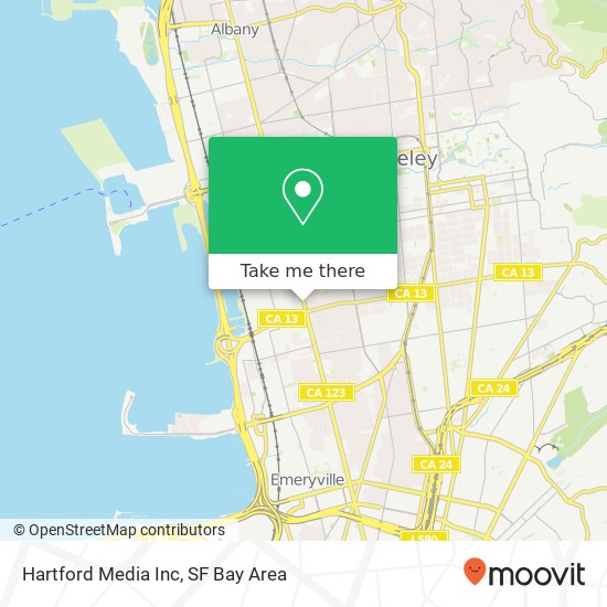 Hartford Media Inc map