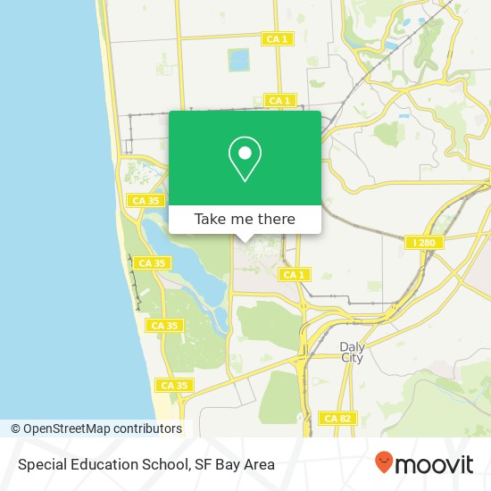 Special Education School map
