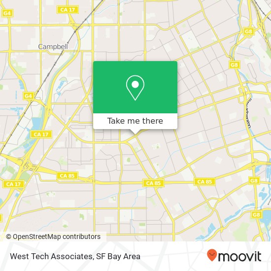 West Tech Associates map