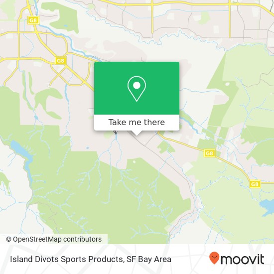 Mapa de Island Divots Sports Products