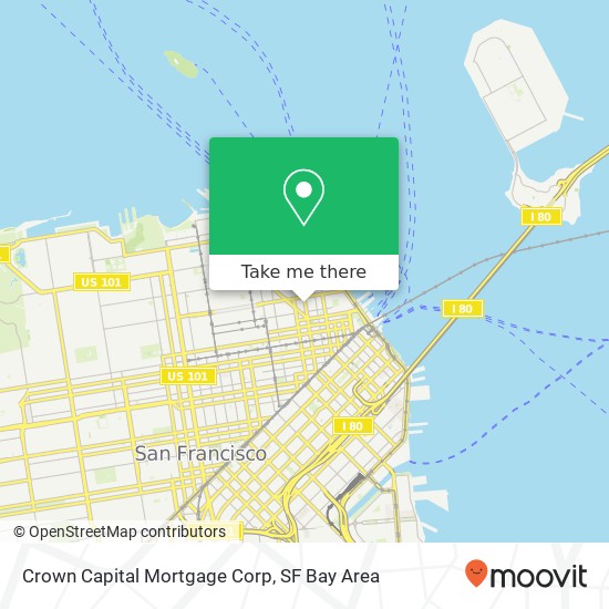 Crown Capital Mortgage Corp map