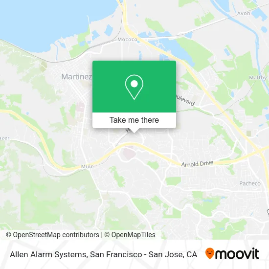 Allen Alarm Systems map