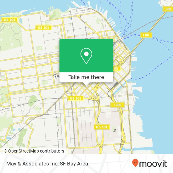May & Associates Inc map