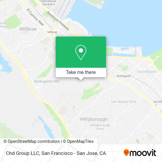 Mapa de Chd Group LLC