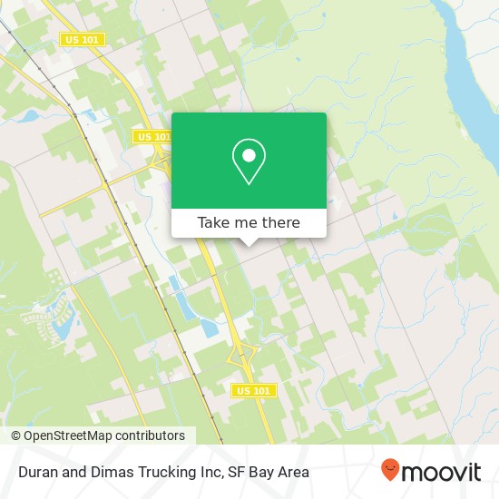 Mapa de Duran and Dimas Trucking Inc